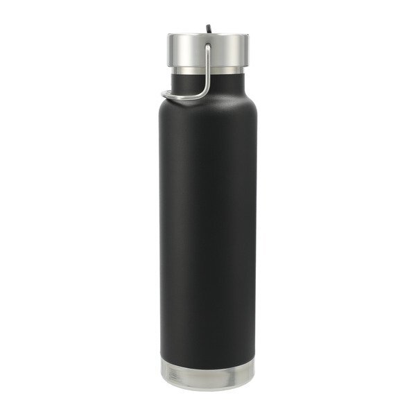 Thor Copper Vacuum Insulated Bottle w/ Flip Top Straw Lid, 25oz.