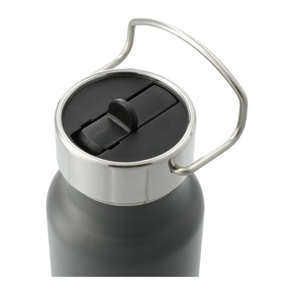 Thor Copper Vacuum Insulated Bottle w/ Flip Top Straw Lid, 25oz.