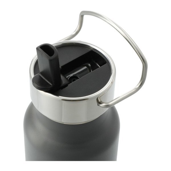 Thor Copper Vacuum Insulated Bottle w/ Flip Top Straw Lid, 25oz.