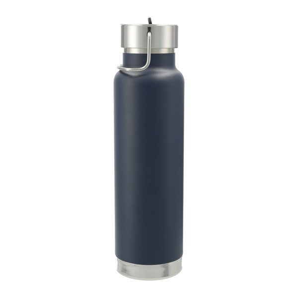 Thor Copper Vacuum Insulated Bottle w/ Flip Top Straw Lid, 25oz.