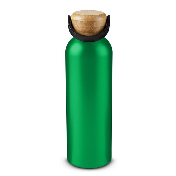 Refresh Aluminum Bottle with Bamboo Lid, 23.6oz.