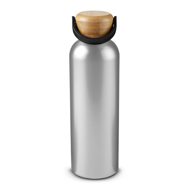 Refresh Aluminum Bottle with Bamboo Lid, 23.6oz.