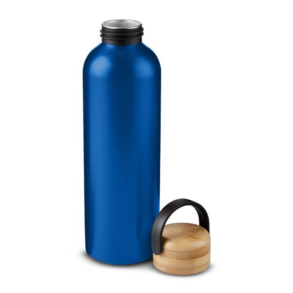 Refresh Aluminum Bottle with Bamboo Lid, 23.6oz.