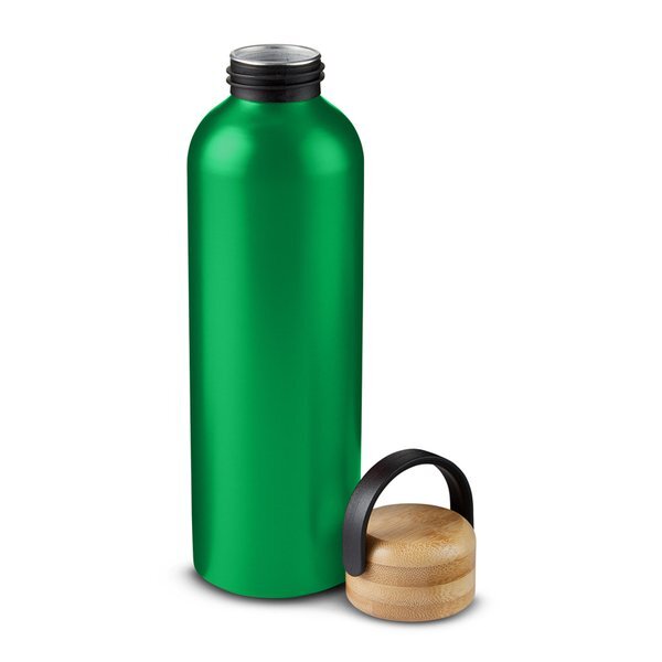 Refresh Aluminum Bottle with Bamboo Lid, 23.6oz.