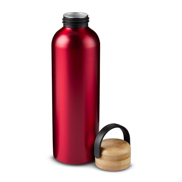 Refresh Aluminum Bottle with Bamboo Lid, 23.6oz.