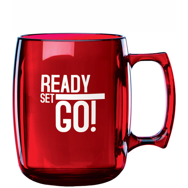 Courier BPA-Free Mug, 14oz.