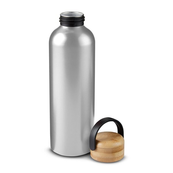 Refresh Aluminum Bottle with Bamboo Lid, 23.6oz.