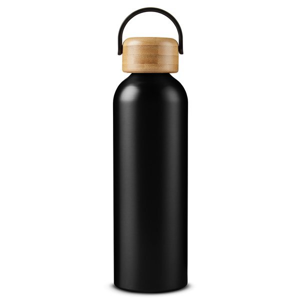 Refresh Aluminum Bottle with Bamboo Lid, 23.6oz.