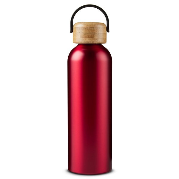 Refresh Aluminum Bottle with Bamboo Lid, 23.6oz.