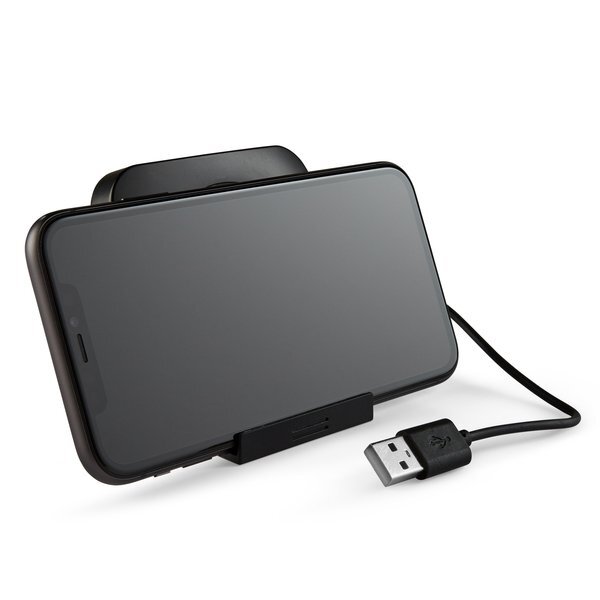 Light-Up-Your-Logo Wireless Charging Pad & Phone Stand