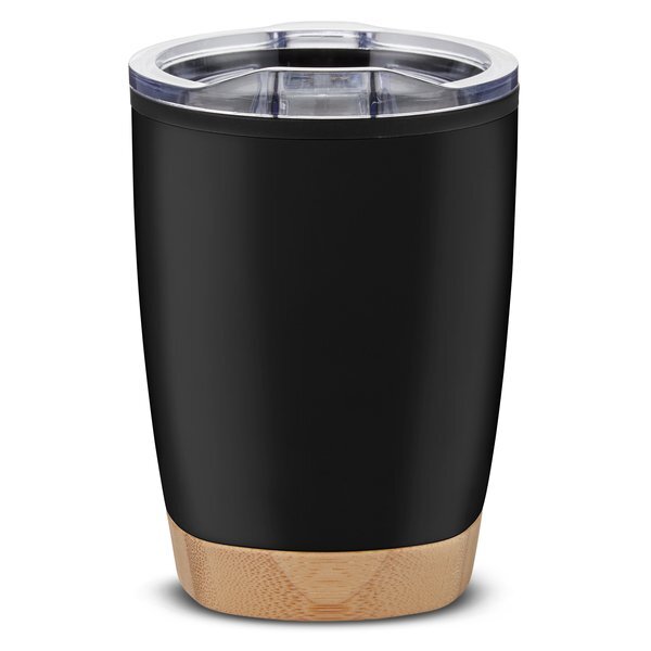 Symmetry Tumbler with Bamboo Base, 12oz.