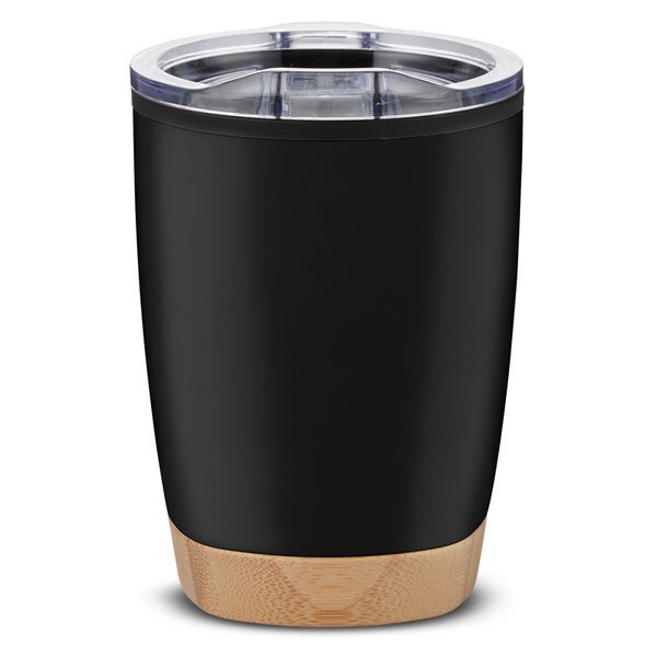 Symmetry Tumbler with Bamboo Base, 12oz.