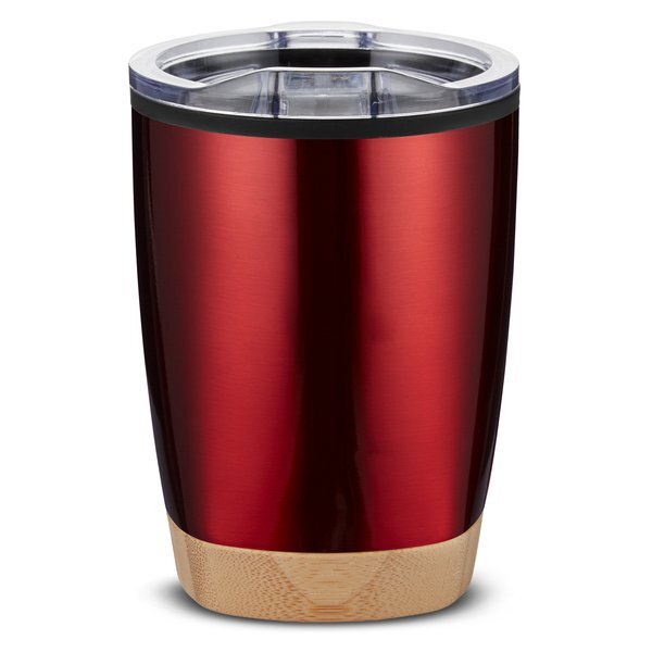 Symmetry Tumbler with Bamboo Base, 12oz.