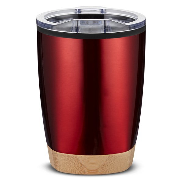 Symmetry Tumbler with Bamboo Base, 12oz.