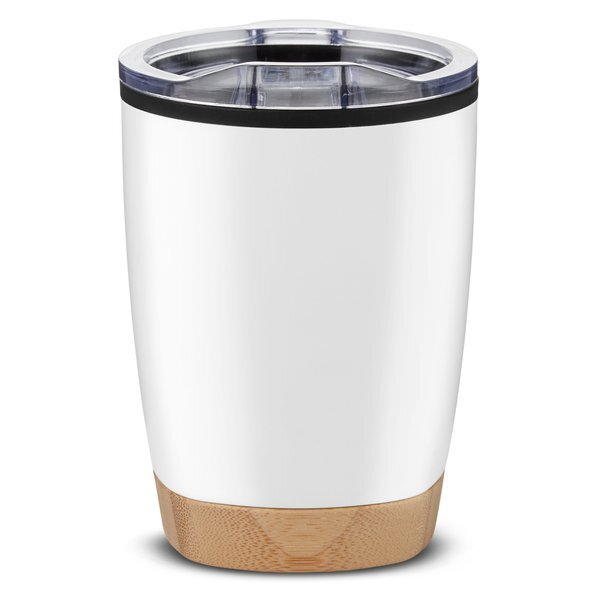 Symmetry Tumbler with Bamboo Base, 12oz.