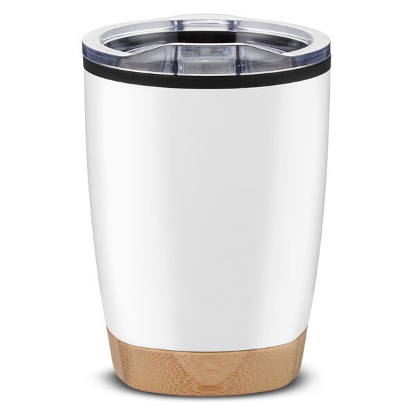 Symmetry Tumbler with Bamboo Base, 12oz.