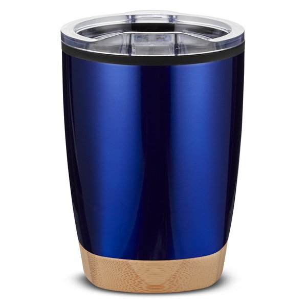 Symmetry Tumbler with Bamboo Base, 12oz.