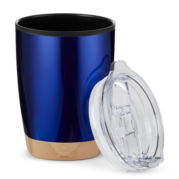 Symmetry Tumbler with Bamboo Base, 12oz.