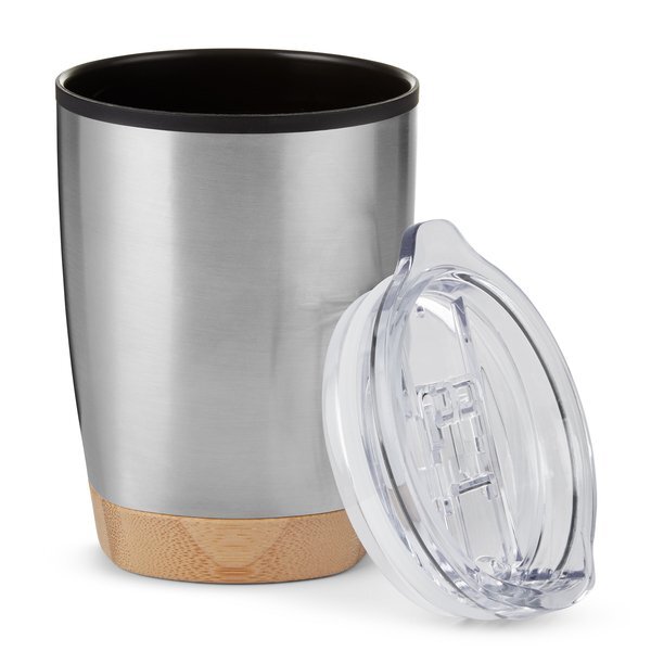 Symmetry Tumbler with Bamboo Base, 12oz.