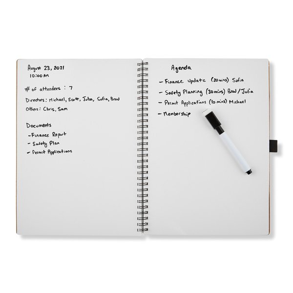 Brainstorm Dry Erase Notebook