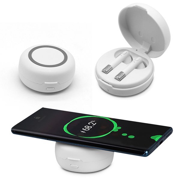 Harmony Wireless Earbuds & Charging Pad