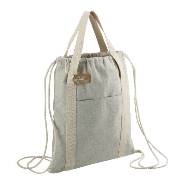 Repose 5oz. Recycled Cotton Drawstring Bag