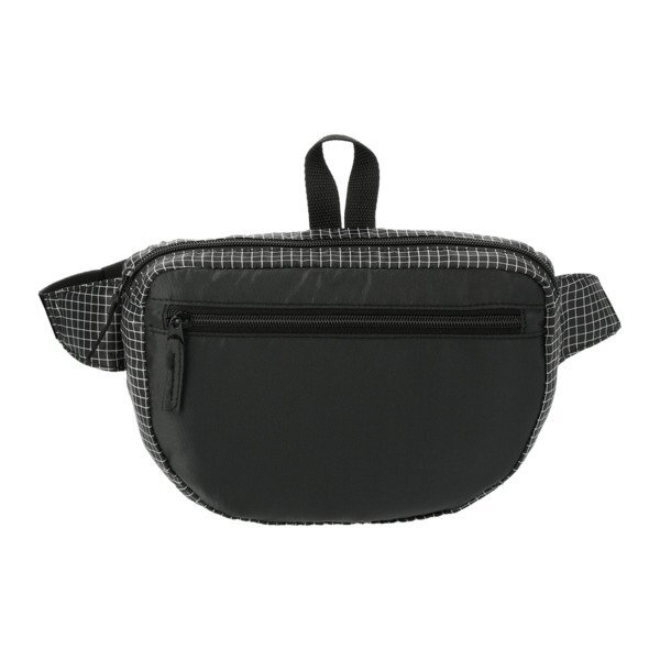 Grid Nylon Fanny Pack