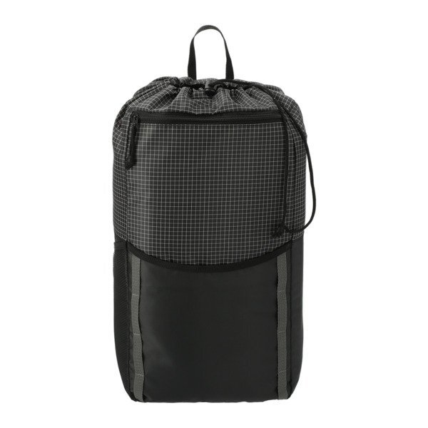 Grid 14L Nylon Drawstring Backpack