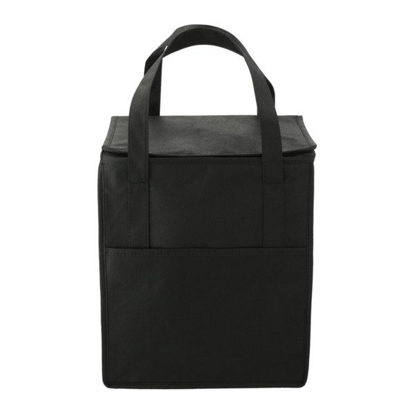 Hercules Flat Top Non-Woven Insulated Grocery Tote