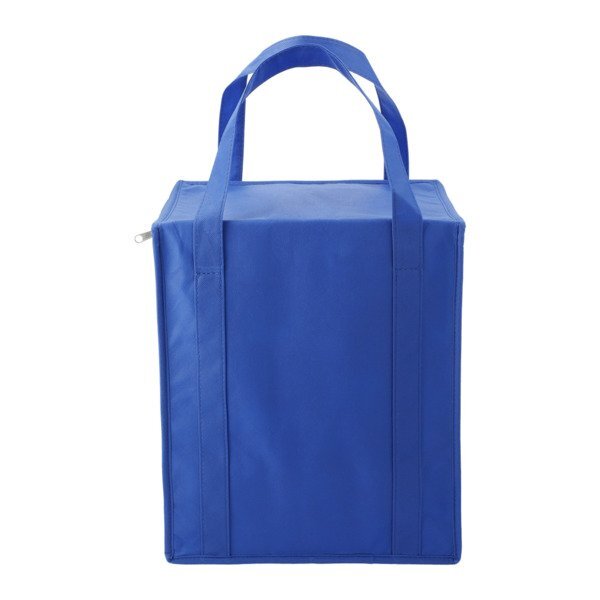 Hercules Flat Top Non-Woven Insulated Grocery Tote
