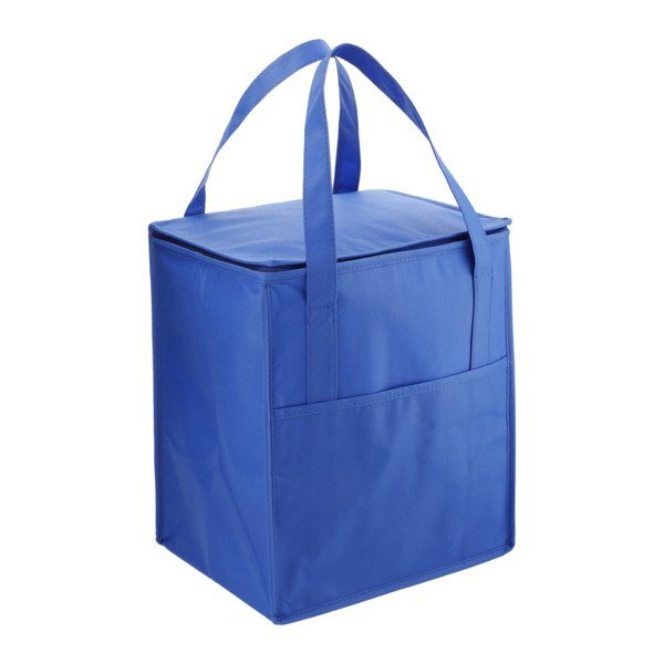 Hercules Flat Top Non-Woven Insulated Grocery Tote