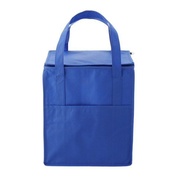 Hercules Flat Top Non-Woven Insulated Grocery Tote