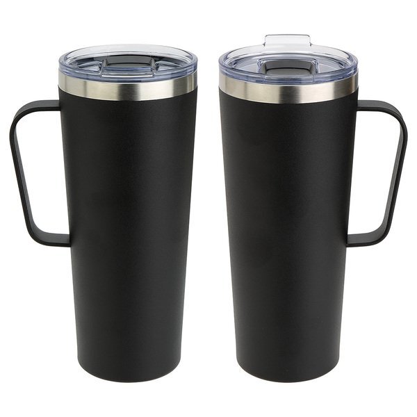 Maroni Vacuum Insulated Stainless Steel Travel Mug, 28oz.