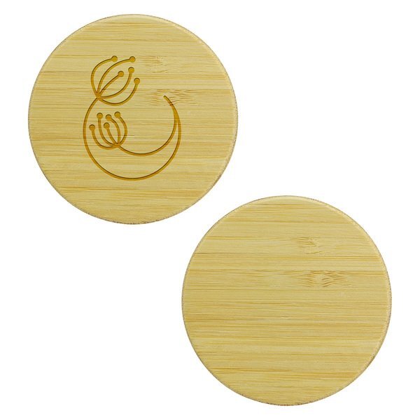 Milan Ceramic Tumbler w/ Bamboo Lid, 10oz.