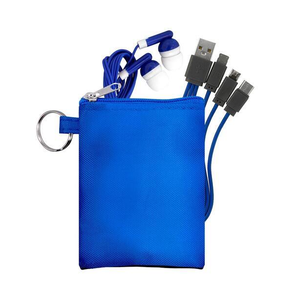 Tall Stretchy Travel Earbuds & Cable Set