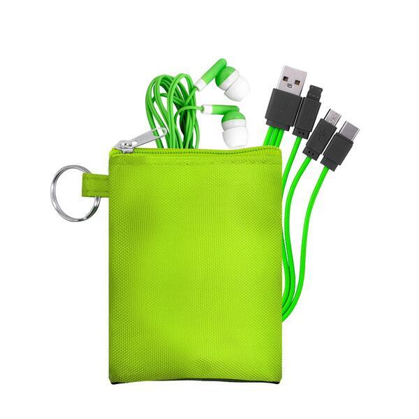 Tall Stretchy Travel Earbuds & Cable Set