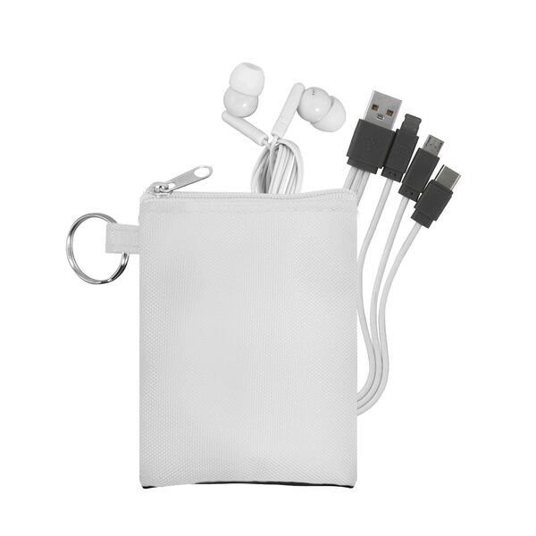 Tall Stretchy Travel Earbuds & Cable Set