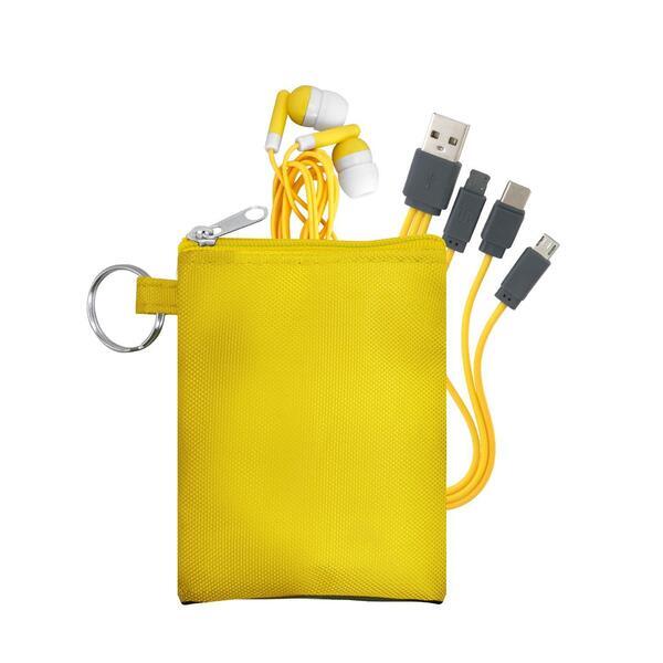 Tall Stretchy Travel Earbuds & Cable Set