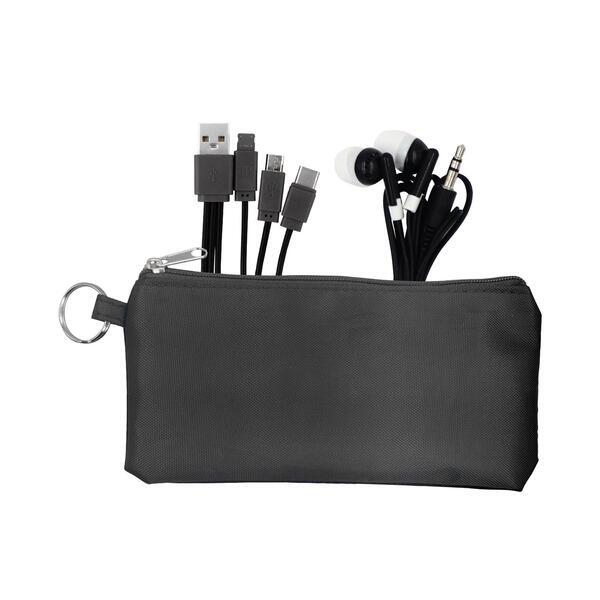 Large Stretchy Cable & Buds Set