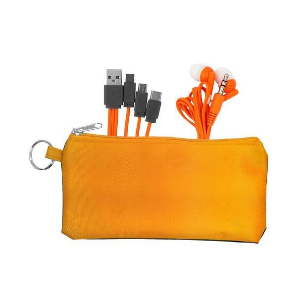 Large Stretchy Cable & Buds Set