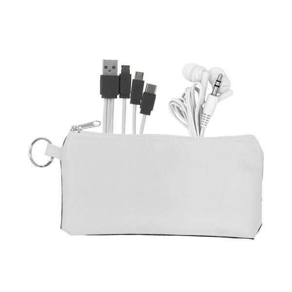 Large Stretchy Cable & Buds Set