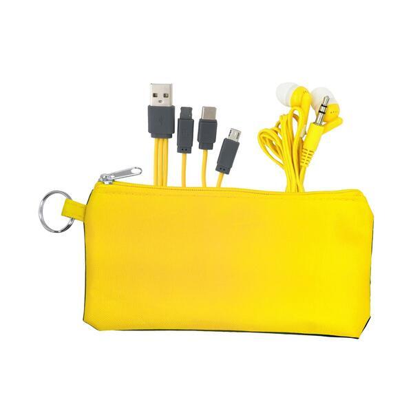 Large Stretchy Cable & Buds Set