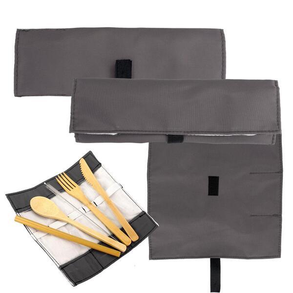 Wrapped Up Bamboo Utensil Set