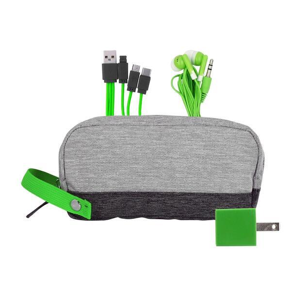 Bay Two Tone Wall Charging Travel Set