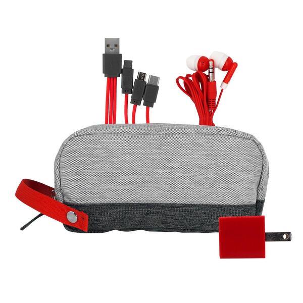 Bay Two Tone Wall Charging Travel Set