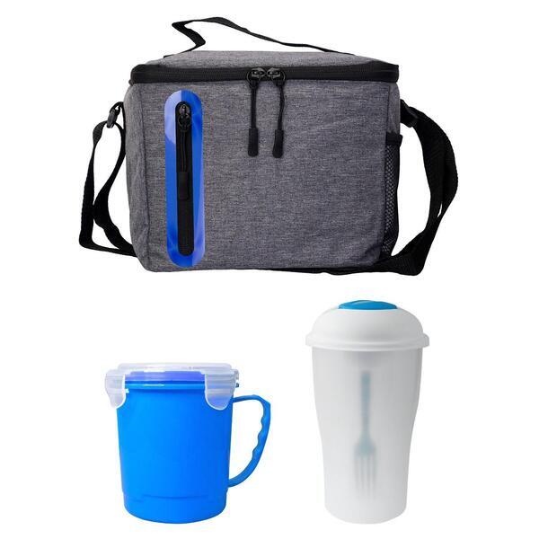 Soup & Salad Oval Cooler Lunch Set