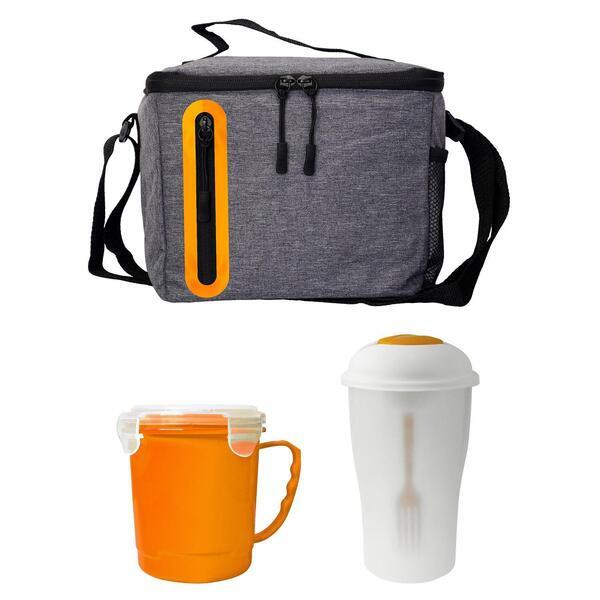 Soup & Salad Oval Cooler Lunch Set