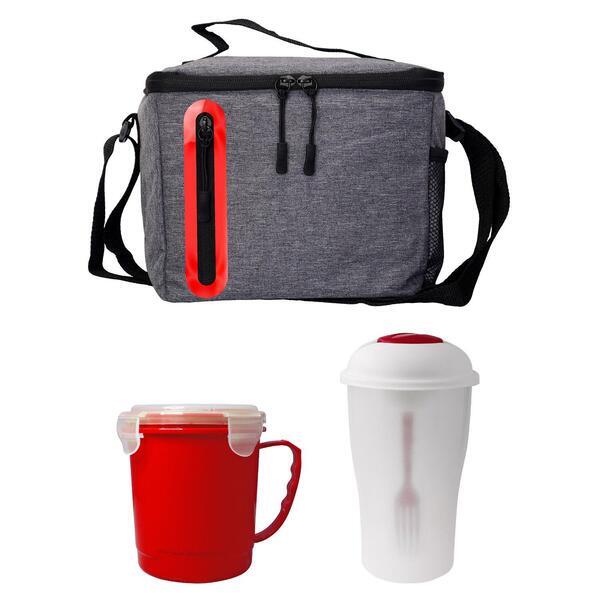 Soup & Salad Oval Cooler Lunch Set