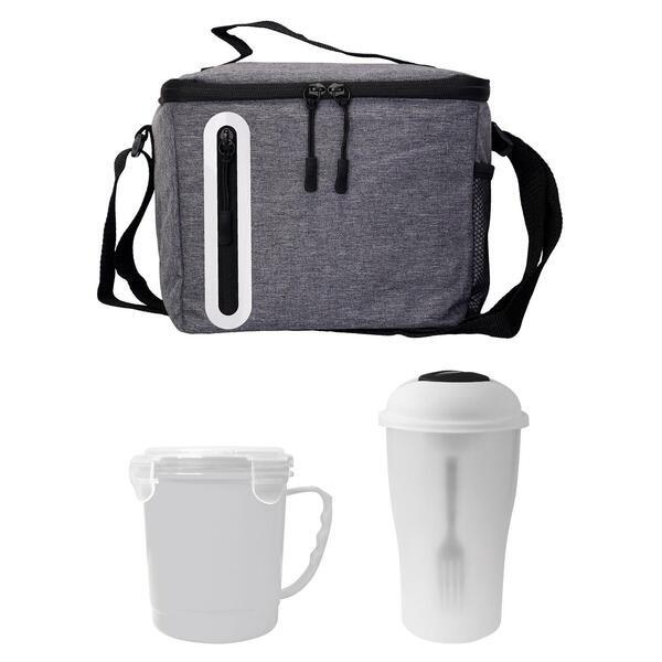 Soup & Salad Oval Cooler Lunch Set