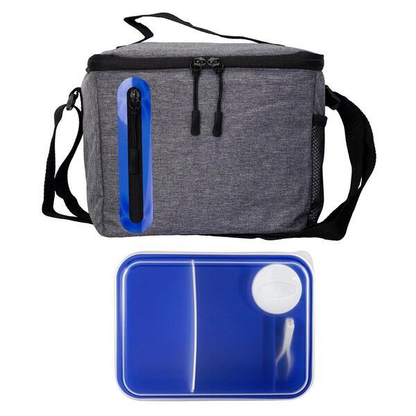 On The Go Oval Cooler Lunch Set